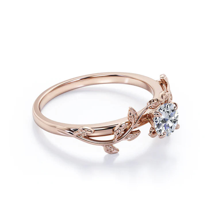 Buy Blue Floral Diamond Ring | kasturidiamond